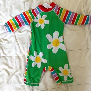 Frugi Little Sun Safe Suit 12-18 months NWOT